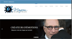 Desktop Screenshot of mayacom.ca